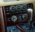 View Item Range Rover L322 2pc interior centre facia kit - Walnut effect
